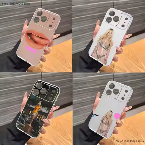K-Kesha P-Period Phone Case For iPhone 17,16,15,14,13,12,11 Pro,Max,Plus,X,XS,XR,SE4,E Mini Transpar