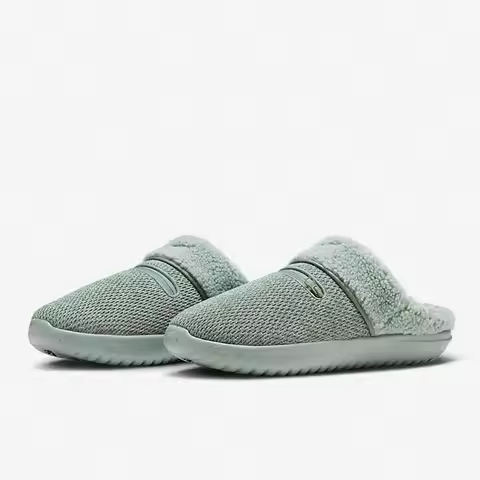 Nike genuine Burrow SE Unisex Lightweight Fleece-Lined Cotton Slippers DR8885-301