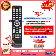 ITEL LED Smart TV Remote Control TV LED ITEL Remote. (Mag basa bago ma order!! For Specific Model On
