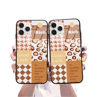 Good luck leopard print tempered glass iphone case for 11/11pro/11promax/6/7/8/plus/splus/x/xr/xsmax