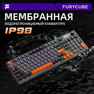 FURYCUBE IP98 Papan Kekunci Permainan Berwayar Kalis Air Mekanikal Rasa Papan Kekunci Permainan