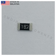 10PCS Taiwan-Grade 1.8k ±1%, 0603 SMD Resistor (182)