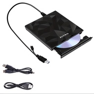 YS903 External CD DVD Drive TypeC USB 3.0 Extension Cable Spare Power Cord Portable DVD Player CD/DV