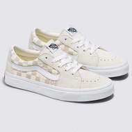VANS SK8-LOW FLORAL CHECK MARSHMALLOW (สินค้ามีประกันแท้)