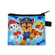 PAW Patrol Wallet Popular Anime Zipper Wallet Cartoon Children's Wallet Coin Paper Currency Storage 