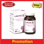 LACTO-5 PROBIOTICS 10 BILLION CFU (90's)
