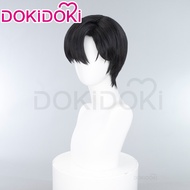 [READY JKT] DOKI DOKI - Ivan Alien Stage wig - Ivan ALNST cosplay wig - short black wig