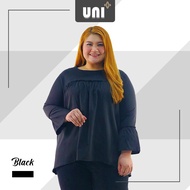 [UNIPLUS] Blouse Women Elegent Mariana Blouse Blouse Plus Size muslimah Murah Baju Viral Labuh Blause Wanita