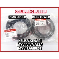 Coil spring Rubber (Original) (Rear & Belakang) Perodua Viva Alza Myvi 2005-2016 48481-bz020 48482-b