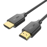 QGeeM High Speed HDMI 2.0 Cable 18Gbps Cord 32AWG Supports 4K 60Hz HDR HDCP 2.2 ARC HDMI 4K Cable