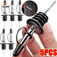 Household Stainless Steel Wine Pourer Enduring Wine Liquor Flow Bottle Stopper Spout Bottle Pourer S