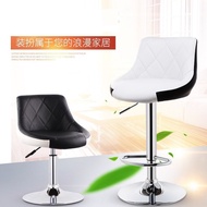 S-6🏅Chair Lift Bar Stool Modern Minimalist Bar Chair High Stool Home Bar Stool Bar Table and Chair Height Chair Backrest