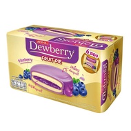 Dewberry FRUIT PIE ดิวเบอร์รี่ ฟรุ๊ตพาย พายเค้กสอดไส้แยมกลิ่นผลไม้ เคลือบครีมกลิ่นกลิ่นผลไม้ 111กรัม