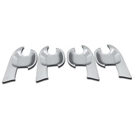 Mazda BT50 2021-2025 Isuzu D-Max 2020-2026 Matte Black Door Handle Bowl Cover Combo Garnish Anti-Scr