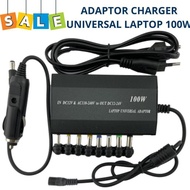 Universal Laptop Adapter 100W Combo Charger In Car Adapter 12V-24V 5