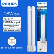 Philips | Tri-color PLL flat four-pin plug-in H-tube ceiling light tube