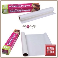 5Meter Baking Paper With cutter Barbecue Double-sided Silicone Oil Paper Parchment Bakery