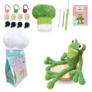 Beginner Crochet Kit For Adults Handmade Yarn Set Kit With Crochet Hooks Yarn Set Crochet Starter Ki