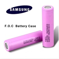 SAMSUNG 26F BUTTON / FLAT TOP  3.7V RECHARGEABLE LITHIUM LI-ION BATTERY ( OEM )2600MAH