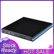 AIBINELO-Blu-Ray Burner Player USB 3.0 CD DVD External Bluray Drive Writer Reader for Laptop Desktop