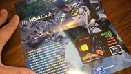 澳洲 華納片場 1996年 蝙蝠俠 VISA Cash 預付卡