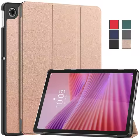 For Lenovo Tab 10.1 2025 Case tb311fu tb311xu Trifold Magnetic Leather Stand Hard Smart Cover For Le