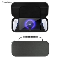 Fitow Portable Case Bag For PS Portal Case EVA Hard Carry Storage Bag For Sony PlayStation 5 Portal Handheld Game Console Accessories FE