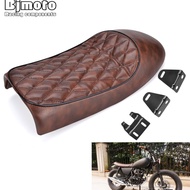 №✠◊Motorcycle Seat Cafe Racer Vintage Saddle For Suzuki Gn Yamaha Sr Sr125 Sr250 Sr400 Sr500 Xj550 X