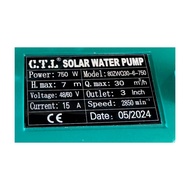 ไดโว่ โซล่าเซลล์ 48V ยี่ห้อ CTL 750วัตต์ ขนาด 2นิ้ว 3นิ้ว 4นิ้ว