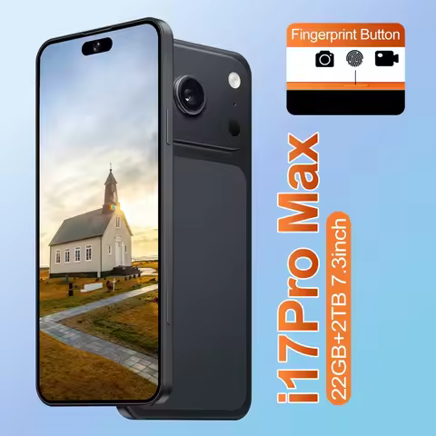 HD Mobile Phone Protective Film Used for i17 Pro Max 7.3HD Cell Phones Accessories 7800mAh Smartphon
