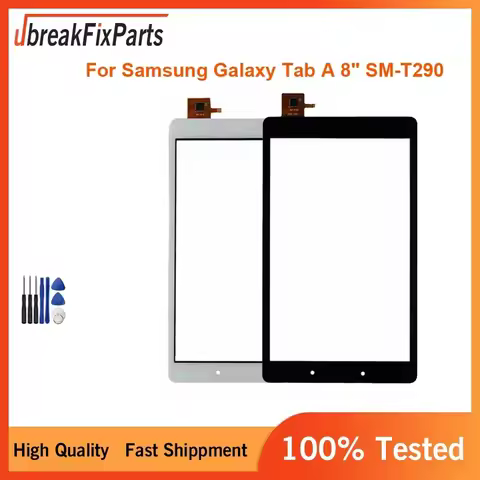 For Samsung Galaxy Tab A 8.0 2019 T290 SM-T290 Touch Screen Digitizer Panel Sensor Front Outer Glass
