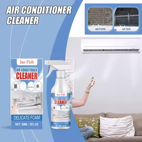 Air Conditioner Cleaner Deodorizer Radiators Fan Cleaner Coil Dirt Clean Washing Foam Spray Home Air