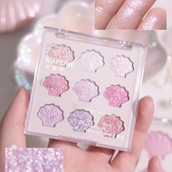 Capelle Shell Eyeshadow Palette Colorful People Dream Love Palette Pearlescent Eyeshadow Palette Low