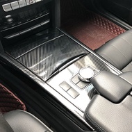 Car-Styling 5D Carbon Fiber Car Interior Center Console Color Change Molding Sticker Decals For Merc