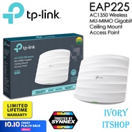 TP-Link EAP225 V4 Access Point (AC1350 Wireless MU-MIMO Gigabit Ceiling Mount Access Point) EAP 225