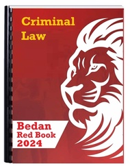 BEDAN RED BOOK 2024 CRIMINAL LAW REVIEWER