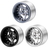 4Pcs/Set 1.9" Metal Beadlock Wheel Rims for 1/10 RC Crawler SCX10 TRX4 Upgrade Parts