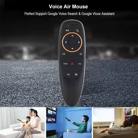 G10S PRO BT Voice Remote Control 2.4G With BT5.0 Wireless Air Mouse Gyroscope Smart Remote Backlit F