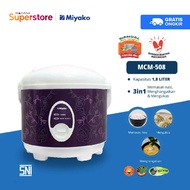 Miyako Rice Cooker 1.8 Liter - MCM508 Purple Rose