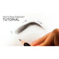 Celak Kening Kalis Air DMG Waterproof Eyebrow Liner Brow free sharpenerwn