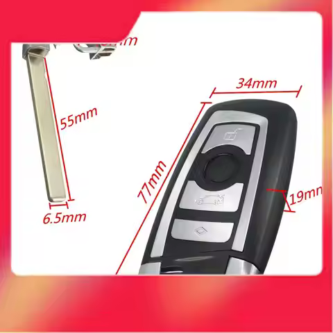 Car Smart Remote Key Fob Case Blade For Bmw F10 F20 F30 F40 1 3 5 Series 4Button-M54K