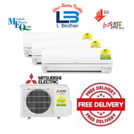 MITSUBISHI ELECTRIC STARMEX R32 AIRCON NEW SYSTEM 3 (INSTALLATION INCLUDED ) [L Brother]