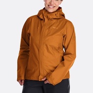 【Rab】Downpour Eco Jacket 輕量防風防水連帽外套 女款 橙橘