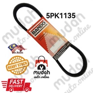 Bando Fan Belt 5PK1135 for Honda City SEL TMO TFO Freed