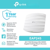 TP-Link | EAP245 | AC1750 | Wireless | Dual Band | Gigabit | Ceiling Mount | Access Point