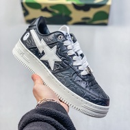 A BATHING APE Bape STA Men Women Star Label Printed Graffiti Casual Shoes Sports Sneakers Display