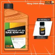 (Buy 1 Bottle of Oil, Get 1 Free Motorcycle Engine Flush) Rymax Motrax 4T FS SAE 10W/40 1L Motorcycl