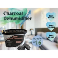 (Bundle of 16) Charcoal Dehumidifier 500ML x 16s | Thirsty Hippo