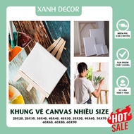 Drawing canvas in many sizes, large format 40x60cm, 50x70cm