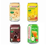 F&N SEASONS Drinks Can 300ml ( Soya Bean / Grass Jelly / Chrysanthemum / Winter Melon )